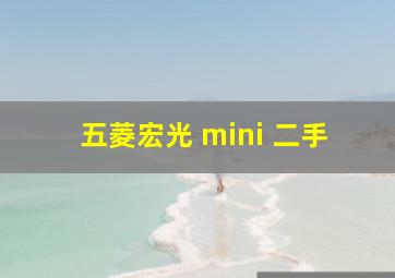 五菱宏光 mini 二手